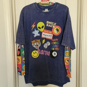 Emy Ave (Burnt Toast Label) Oversized Graphic Tee